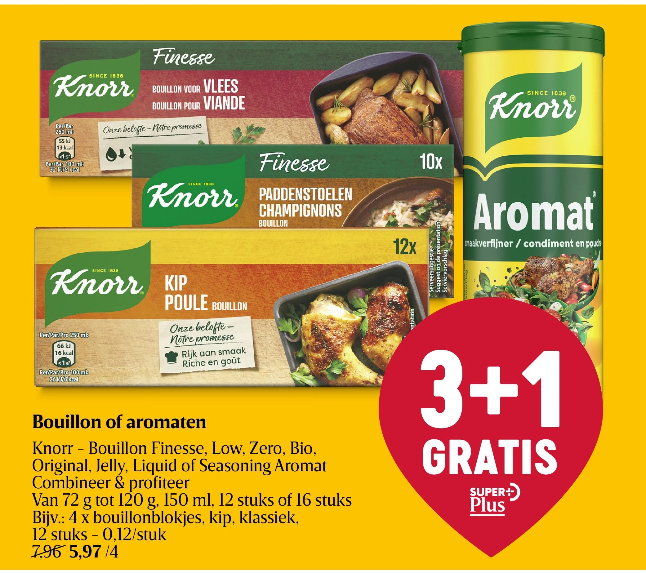 Bouillon of aromaten