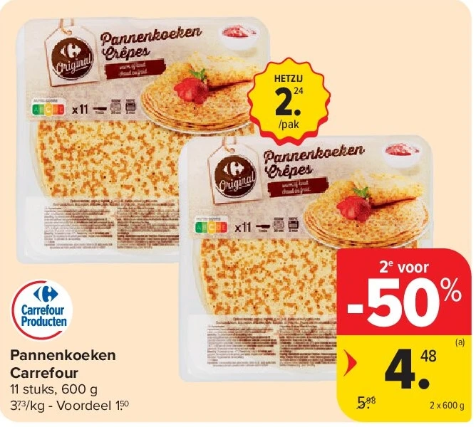 Pannenkoeken Carrefour