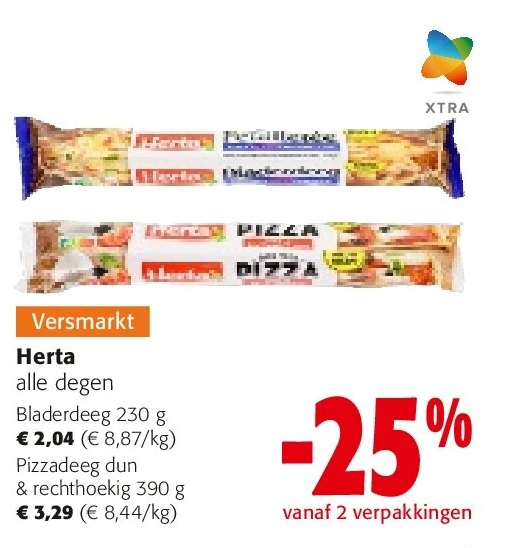 Herta Bladerdeeg 230 g