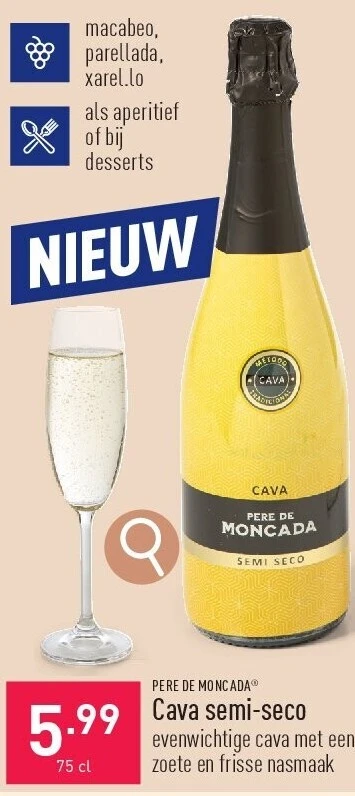 Cava semi-seco