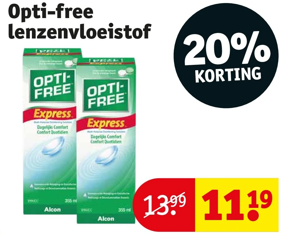 Opti-free Scholl lenzenvloeistof