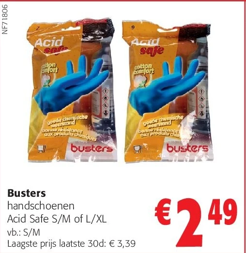 Busters handschoenen