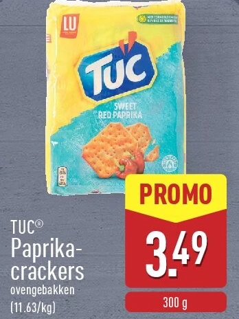 Paprika­ crackers