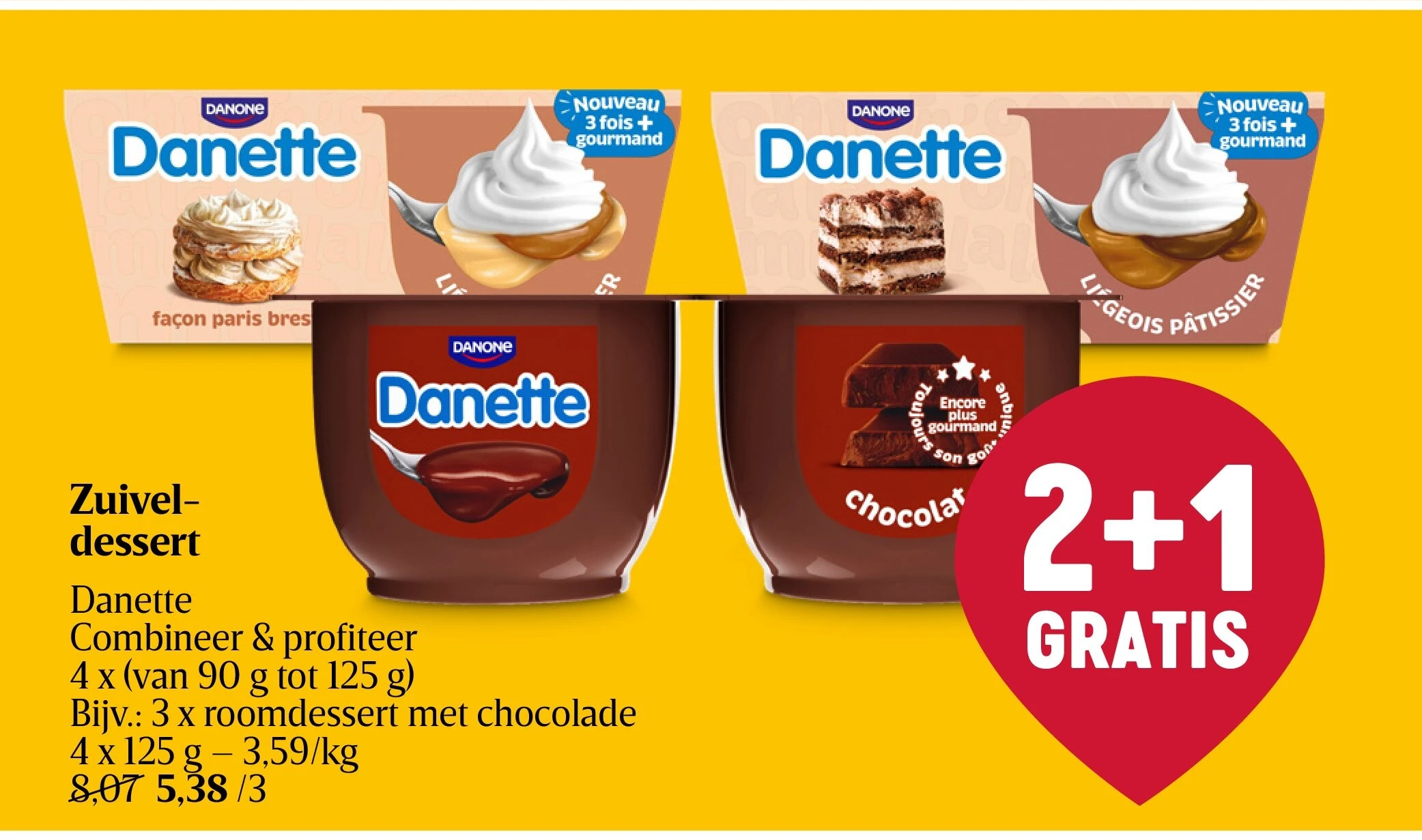 Zuiveldessert