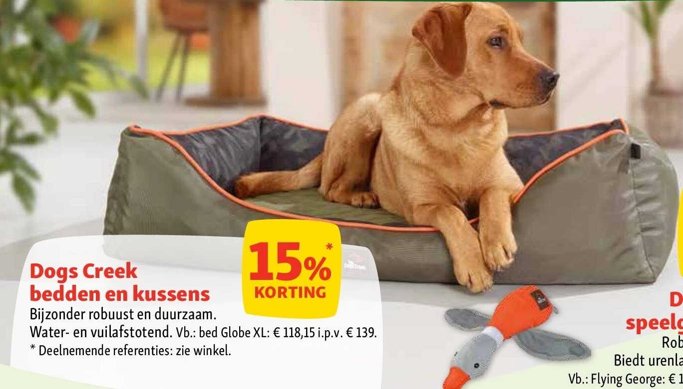 Dogs Creek bedden en kussens
