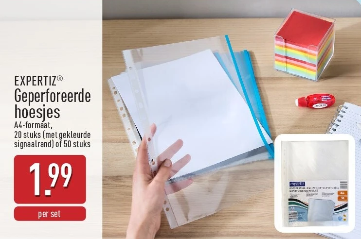 Geperforeerde hoesjes