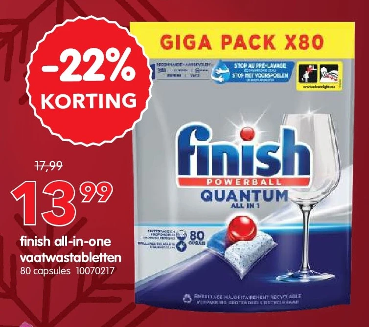 finish all-in-one vaatwastabletten