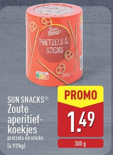Zoute aperitiefkoekjes