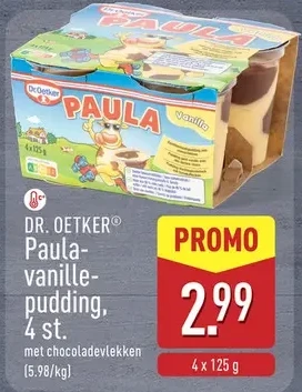 Paulavanillepudding, 4 st.