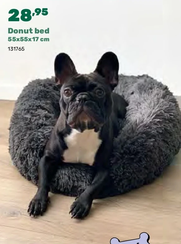 Donut bed 55x55x17 cm