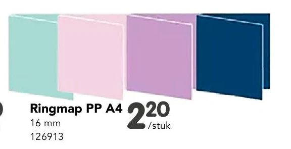 Ringmap PP A4 16 mm
