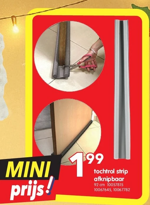 tochtrol strip afknipbaar