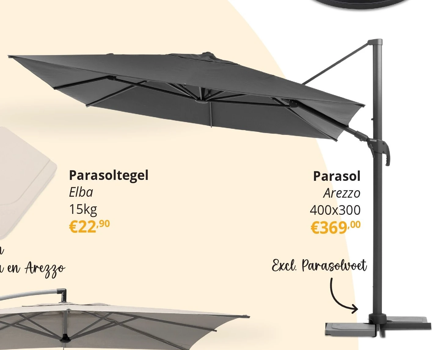 Parasol Arezzo