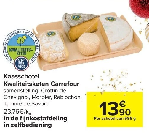 Kaasschotel Kwaliteitsketen Carrefour
