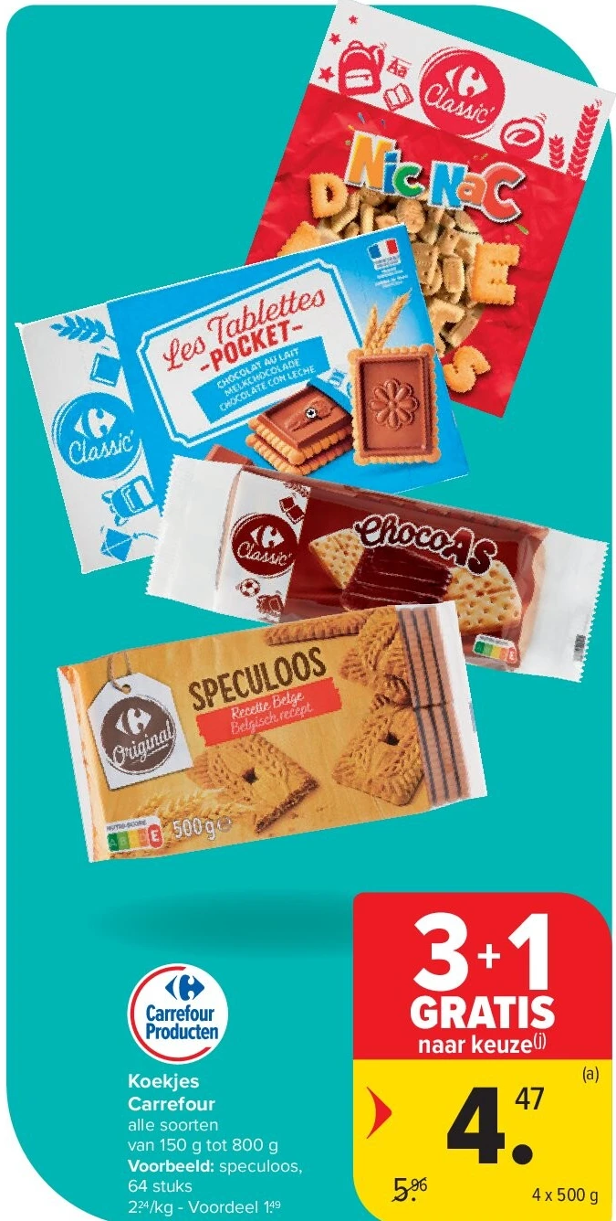 Koekjes Carrefour