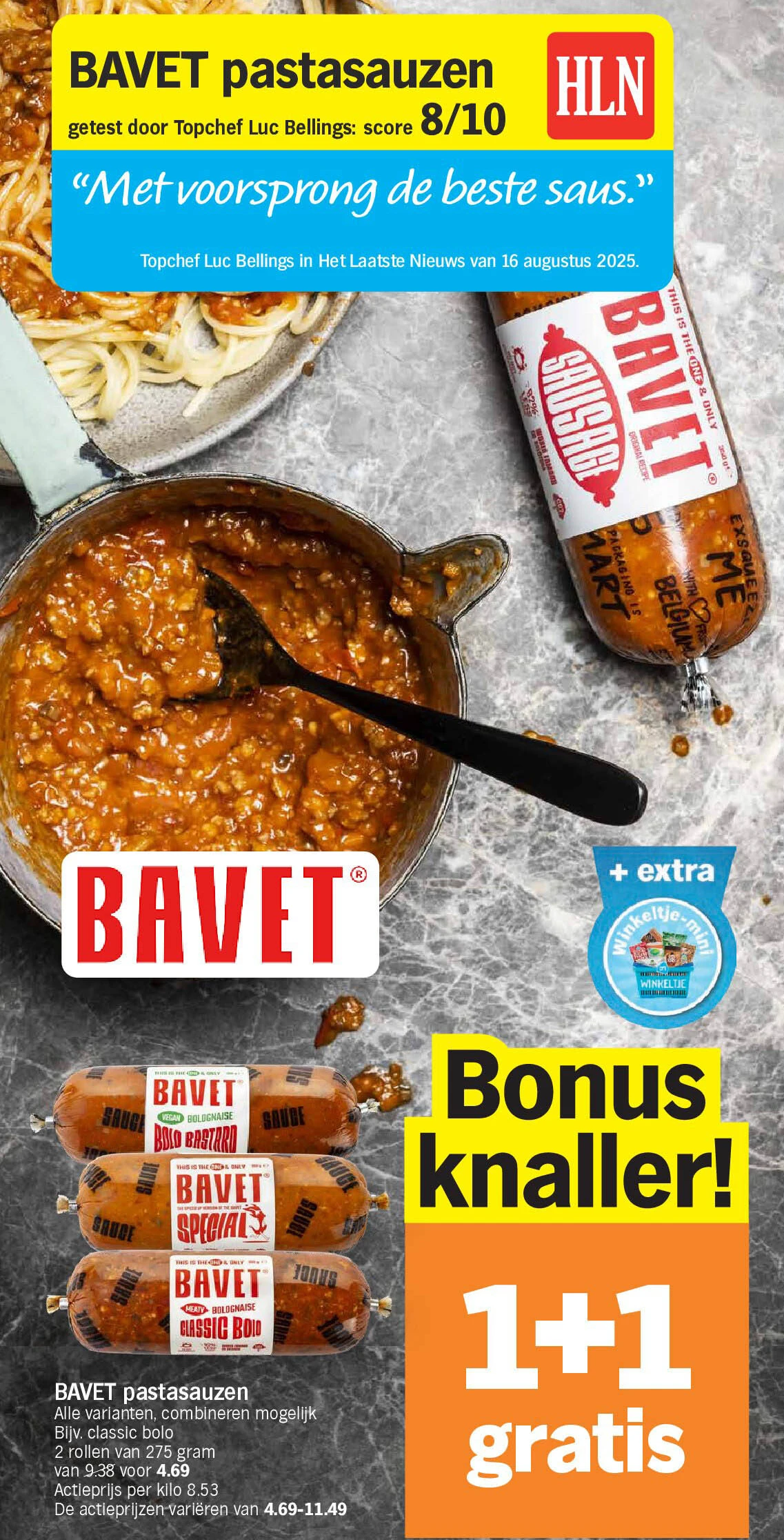 BAVET pastasauzen