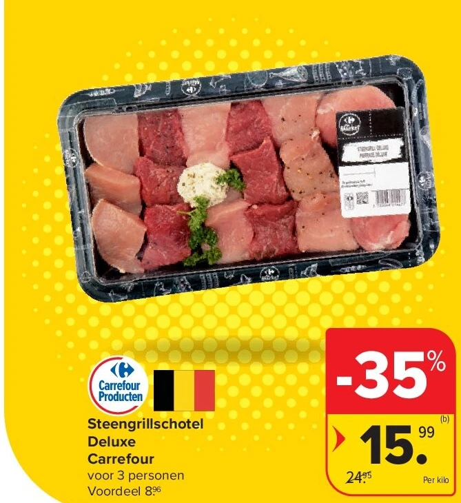 Steengrillschotel Deluxe Carrefour