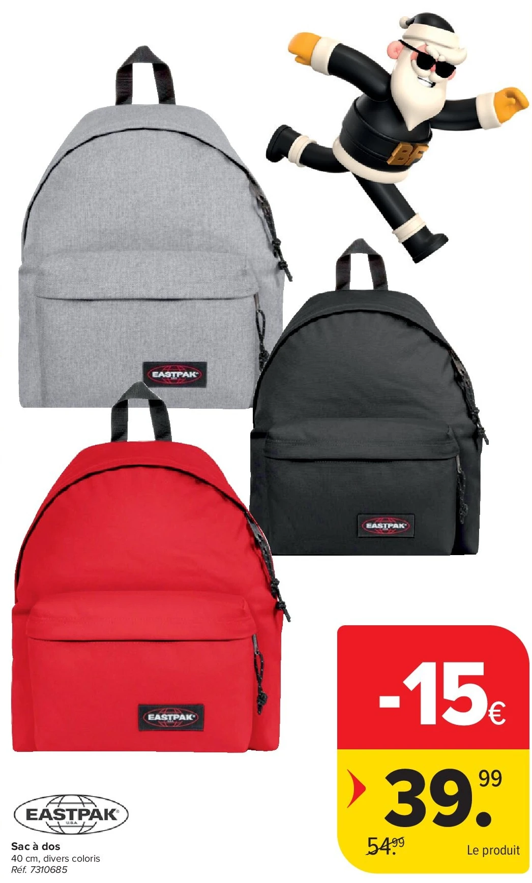 EASTPAK Sac à dos 40 cm