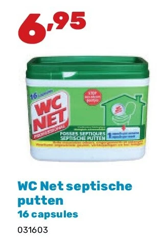 WC Net septische putten 16 capsules