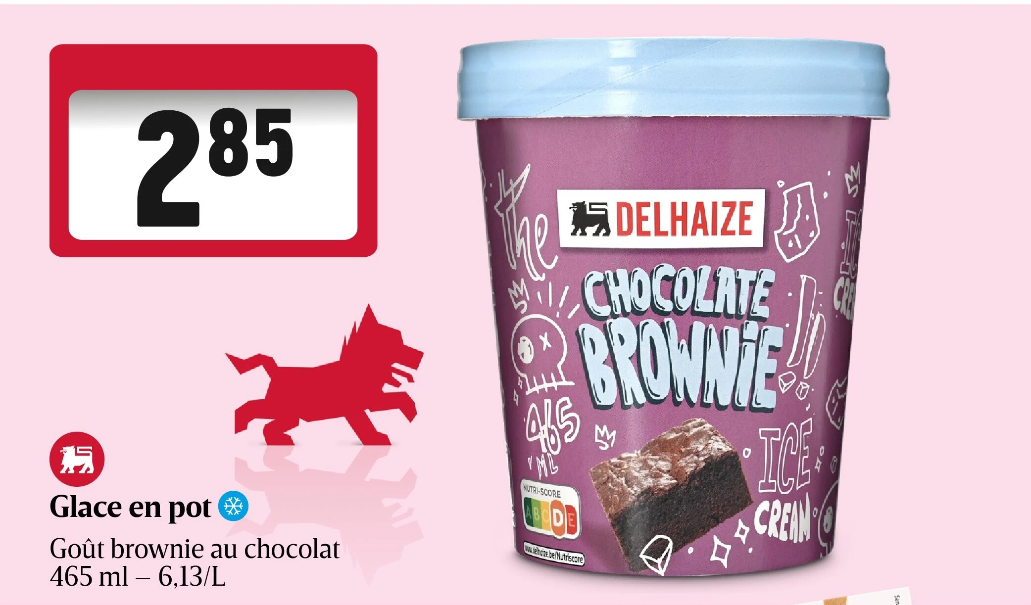 Glace en pot