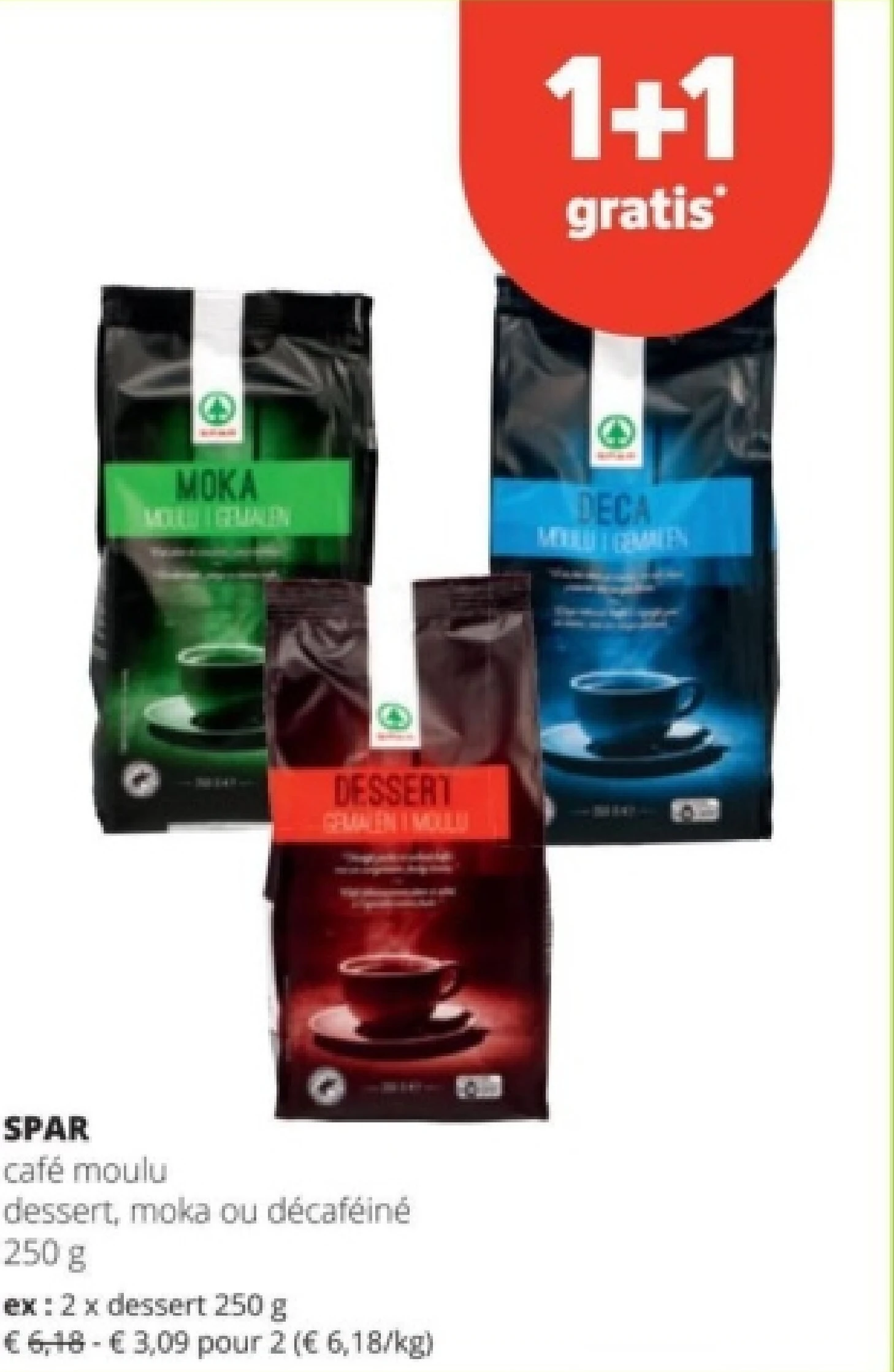 SPAR 2 x dessert 250 g