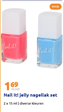 Nail It! jelly nagellak set