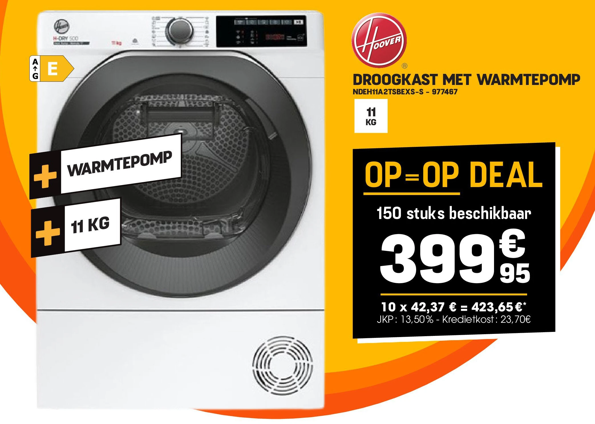 DROOGKAST MET WARMTEPOMP