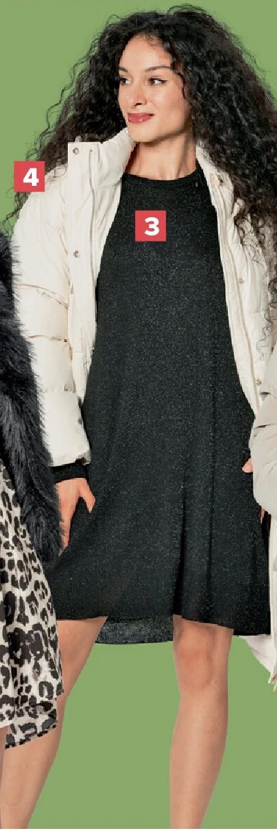 Lurex jurk voor dames