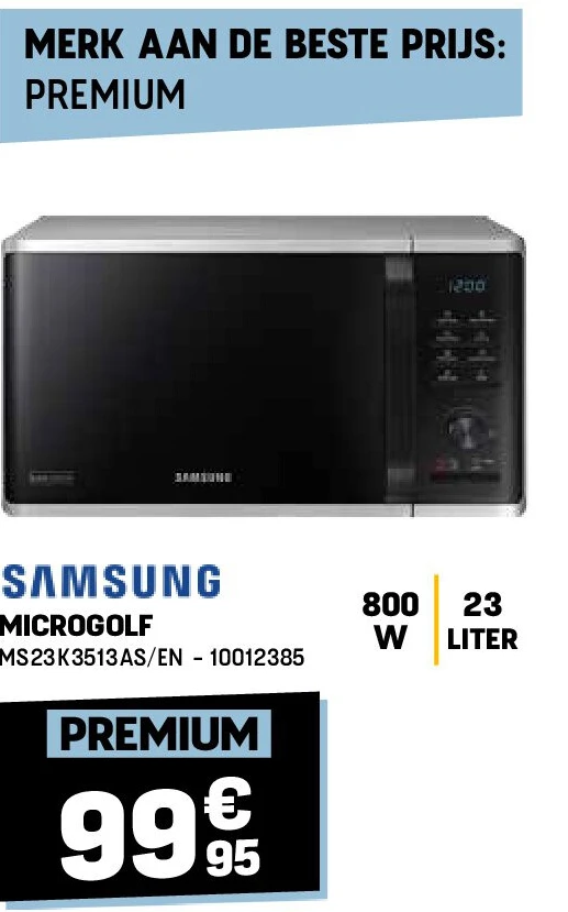 Samsung MICROGOLF MS23K3513AS/EN