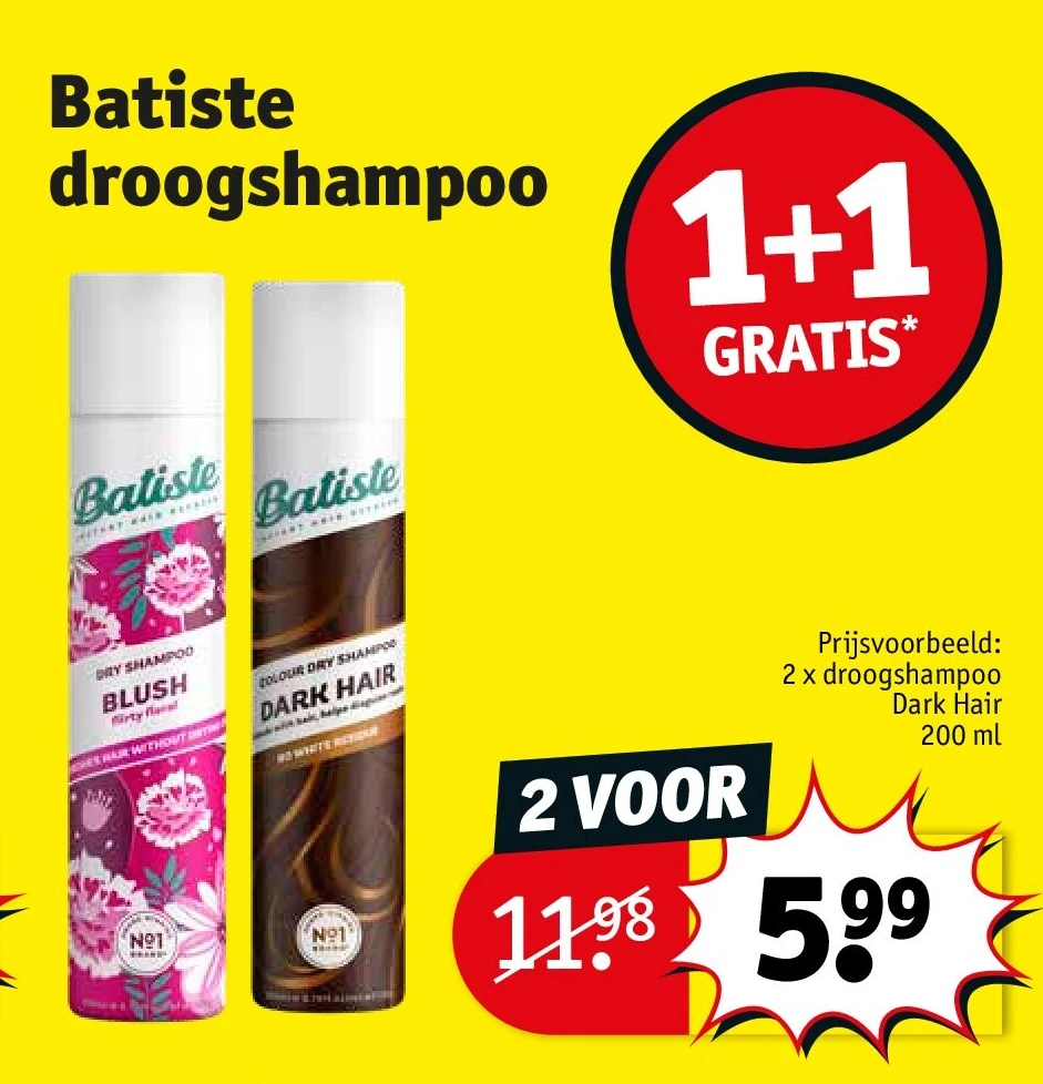 Batiste droogshampoo