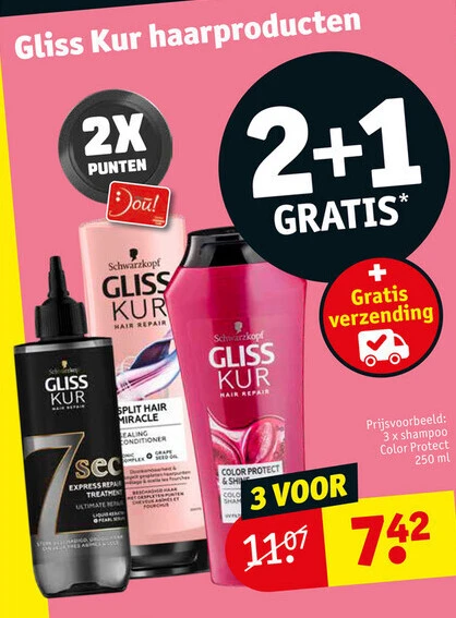 Gliss Kur haarproducten