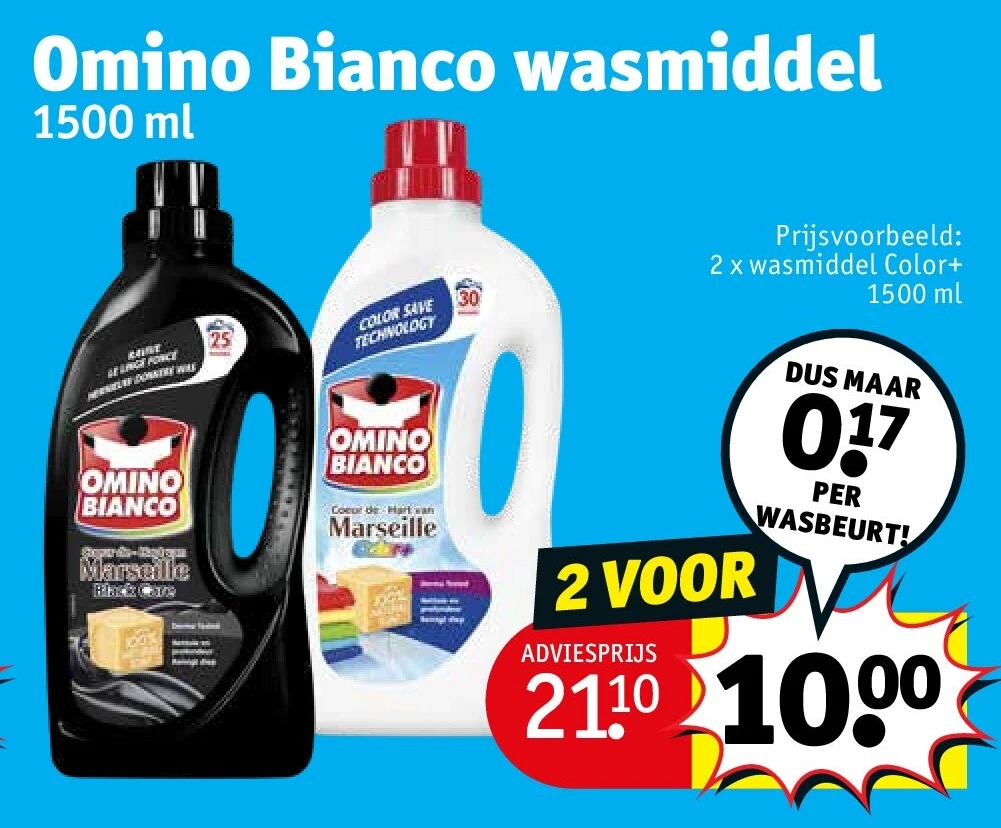 Omino Bianco wasmiddel
