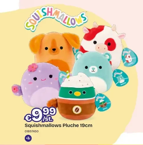 Squishmallows Pluche 19cm