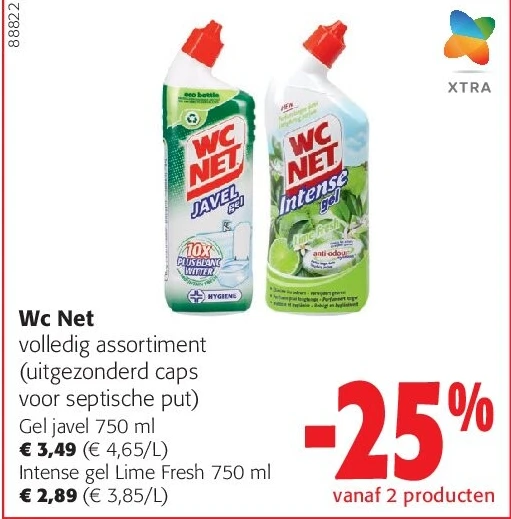 Wc Net Gel javel 750 ml