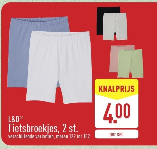 Fietsbroekjes, 2st