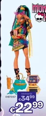 Monster High Jinafire of Nefera de Nile pop