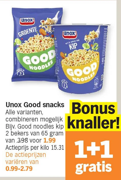Unox Good snacks