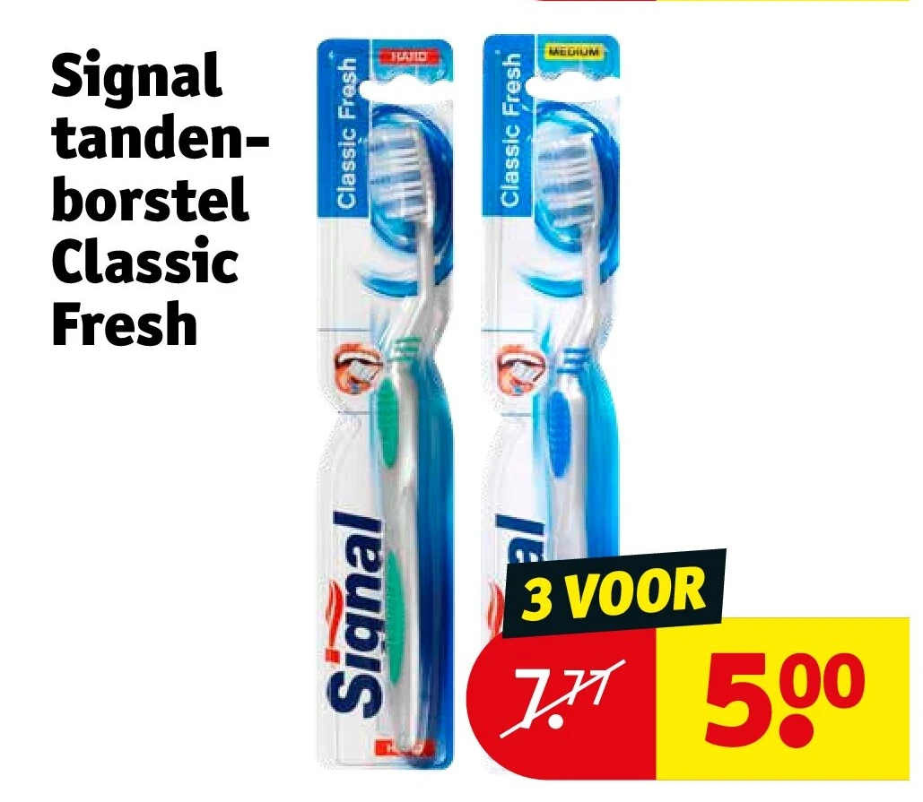 Signal tandenborstel Classic Fresh
