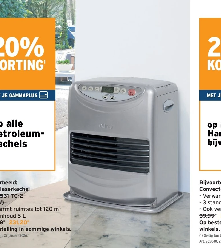 Qlima laserkachel SRE 3531 TC-2 (3,1 kW)