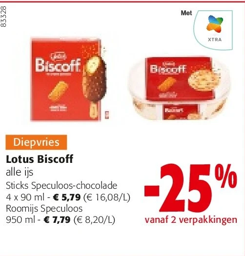 Lotus Biscoff Sticks Speculoos-chocolade 4 x 90 ml