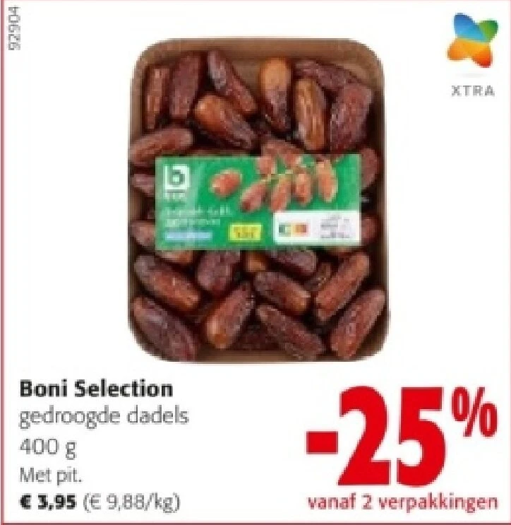 Boni Selection gedroogde dadels 400 g