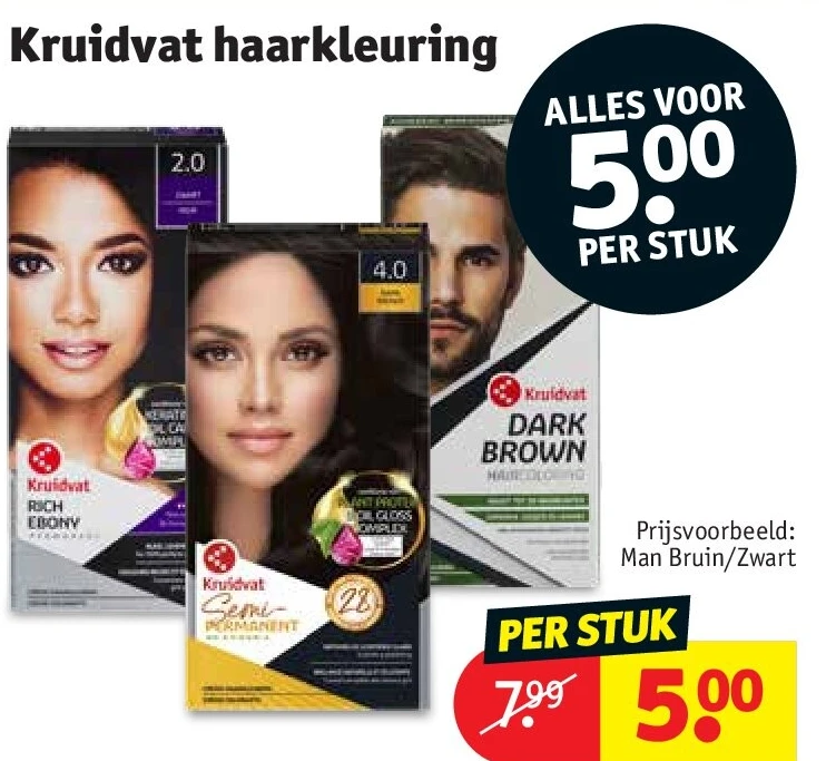 Kruidvat haarkleuring