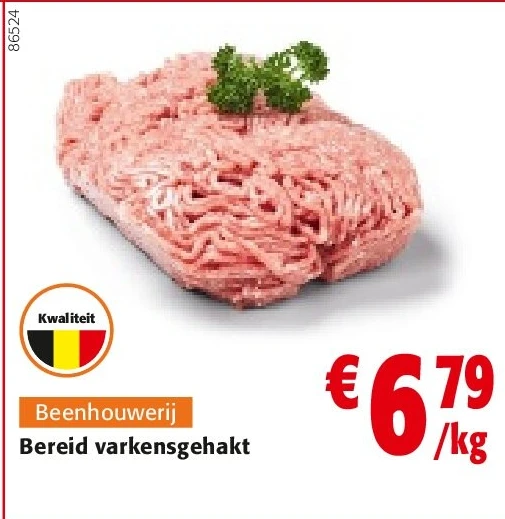 Bereid varkensgehakt