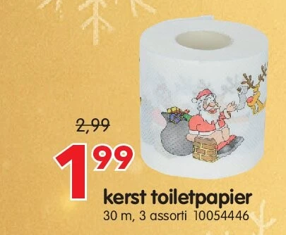 kerst toiletpapier