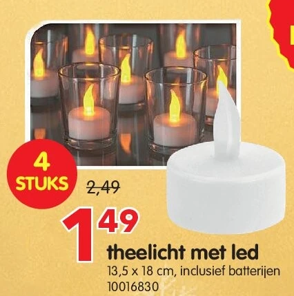 theelicht met led