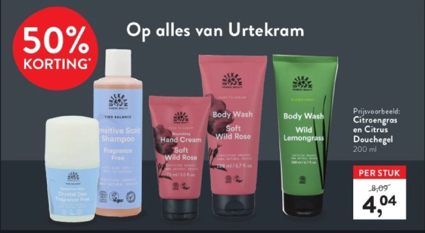 Citroengras en Citrus Douchegel 200 ml