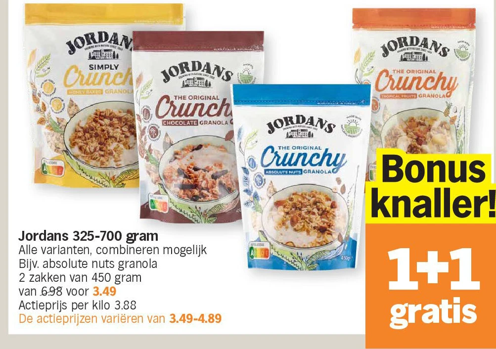 Jordans 325-700 gram