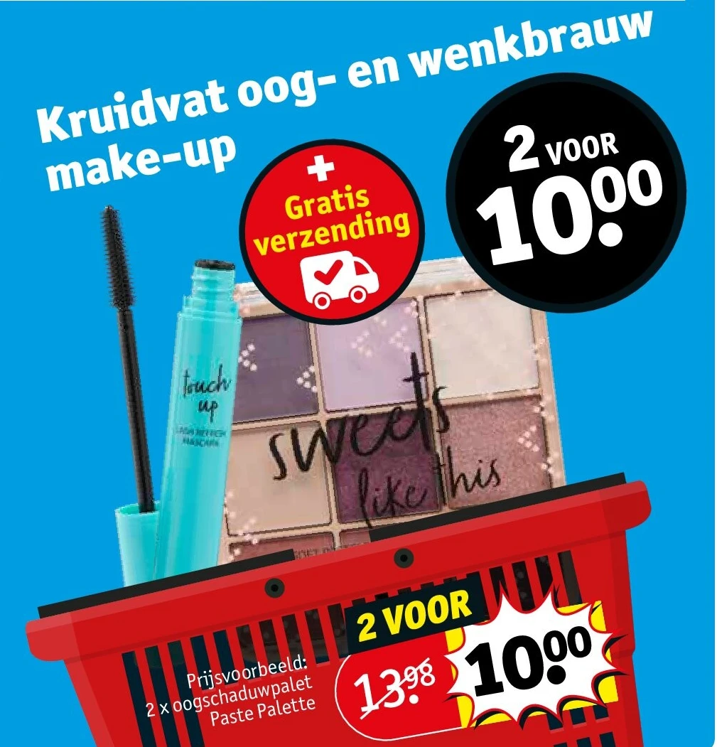 Kruidvat oog- en wenkbrauw make-up