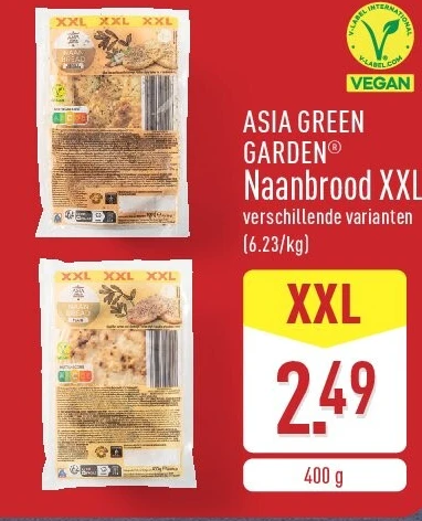 Naanbrood XXL