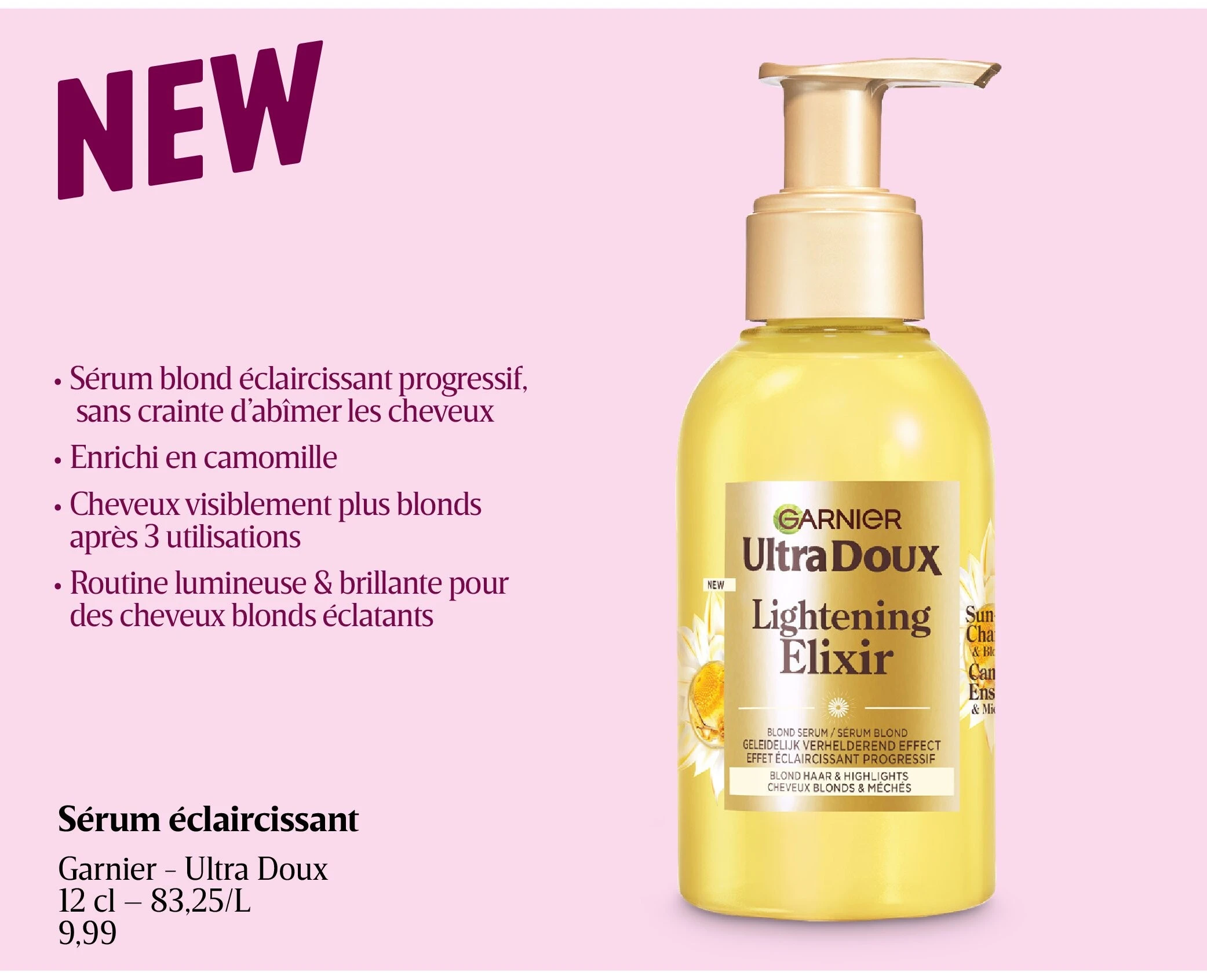 Sérum éclaircissant